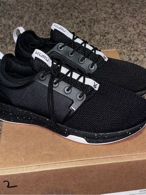 Kuru Size 11 Wide Women's Shoes Jet Black Misty Lilac Atom NEW